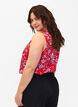 Flash - Mouwloze top met print, Rood, Model image number 2