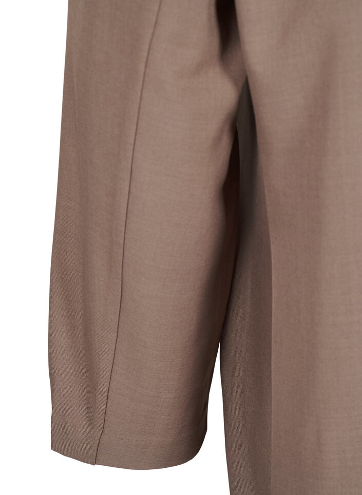 Blazerjurk met dubbele rijen knopen, Walnut, Packshot image number 3
