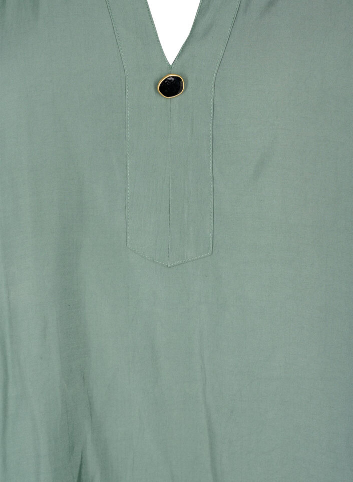 Visico- tuniek met 3/4 mouw, Duck Green, Packshot image number 2
