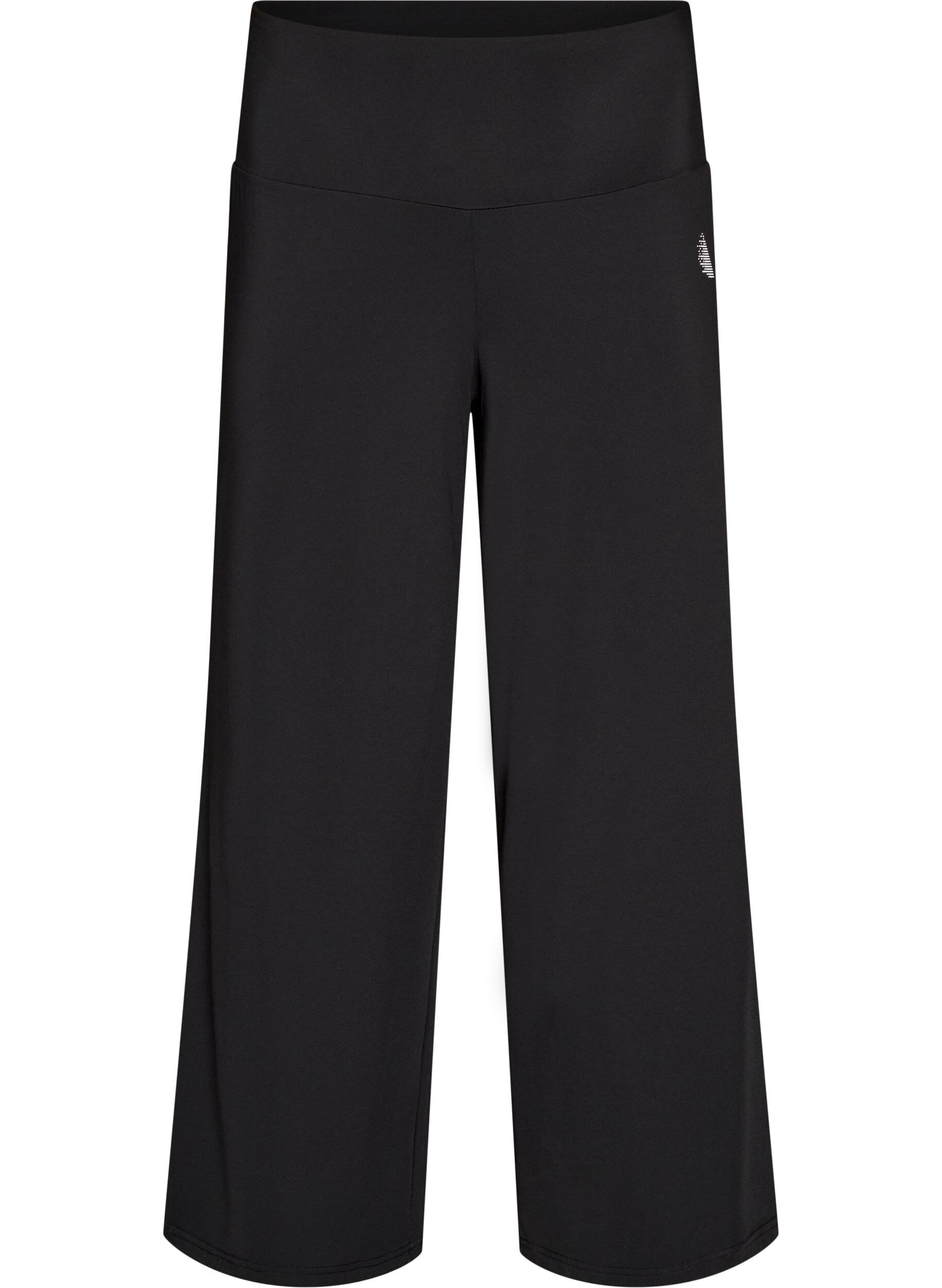 ZizziWide fit trainingsbroek, Zwart, Packshot image number 0