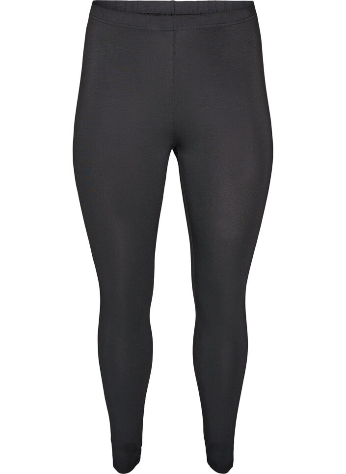 Basic legging in viscose, Grijs, Packshot image number 0