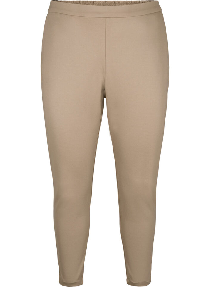 Korte broek met zakken, Beige, Packshot image number 0