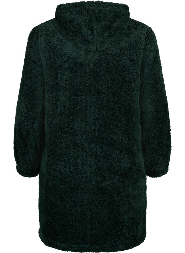 Teddy jurk met capuchon, Scarab, Packshot image number 1