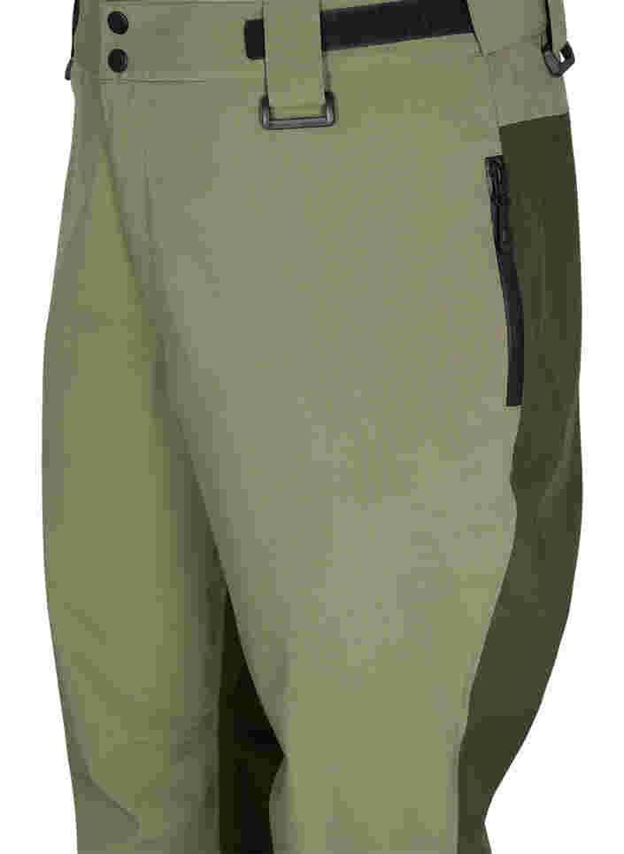 Waterdichte shell broek met zakken, Forest Night Comb, Packshot image number 2