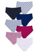 7-pack slip met normale taille, Blauw, Packshot image number 1