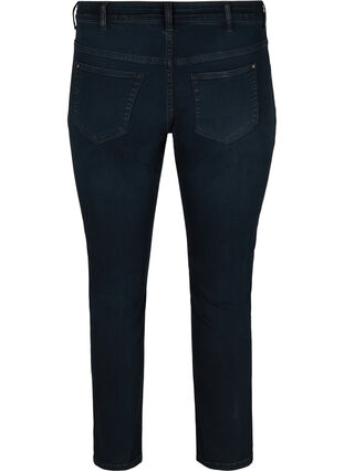 Slim fit Emily jeans met klinknagels, Dark blue, Packshot image number 1