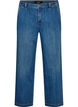 Wide fit Myra jeans met hoge taille, Blauw, Packshot image number 0