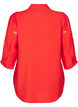 Blouse met 3/4 mouwen en bloemenborduursel, Flame Scarlet, Packshot image number 1