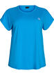 Effen gekleurd trainingsshirt, Blauw, Packshot image number 0