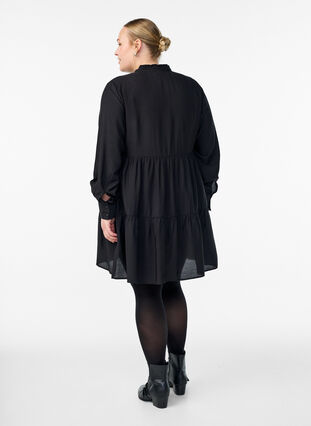 Zeagoo Zomerjurk voor dames, lichte jurk met ruches, vierkante hals Zeagoo Zomerjurk voor dames, lichte jurk met ruches, vierkante hals