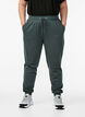 Losse trainingsbroek met zakken, Groen, Model image number 2