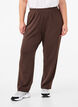Broek met rechte pasvorm, Bruin, Model image number 2