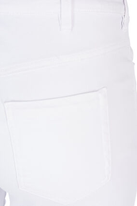 Slim fit Emily capri jeans, White, Packshot image number 3