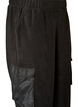 Fleece joggingbroek met cargozakken, Zwart, Packshot image number 2