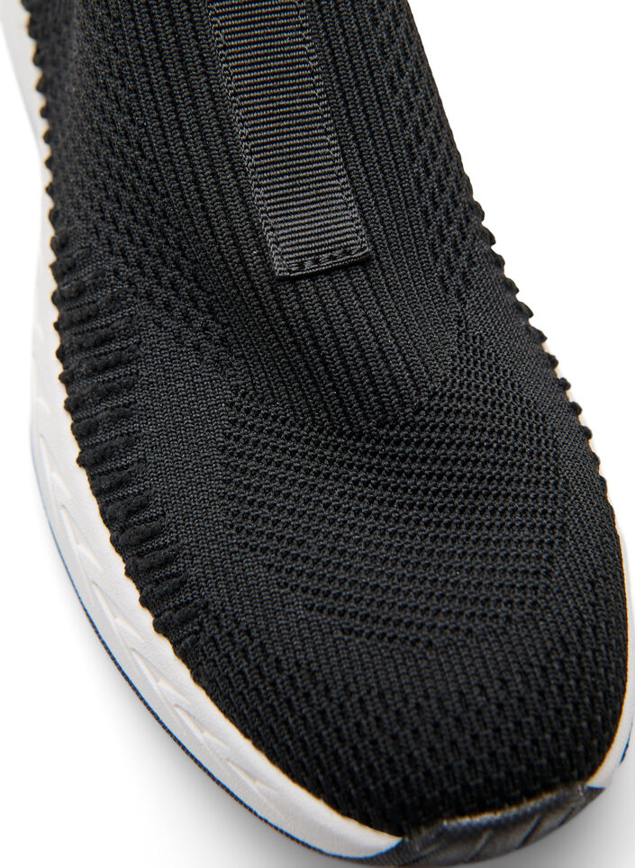 Wide fit - Instapsneaker, Zwart, Packshot image number 3