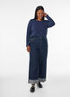 Basic jerseyblouse met lange mouwen, Blauw, Model image number 1