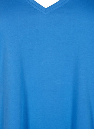 FLASH - T-shirt met v-hals, Ultramarine, Packshot image number 2