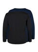 Set van 2 basic tops in katoen , Black/Navy B, Packshot image number 1