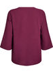 Flash - Blouse met 3/4 mouwen, Donker Bordeaux, Packshot image number 1