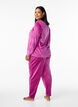 Velours broek met zakken, Boysenberry, Model image number 1