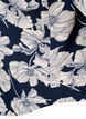 Blouse avec col en V et imprimé, Navy B. Flower AOP, Packshot image number 3