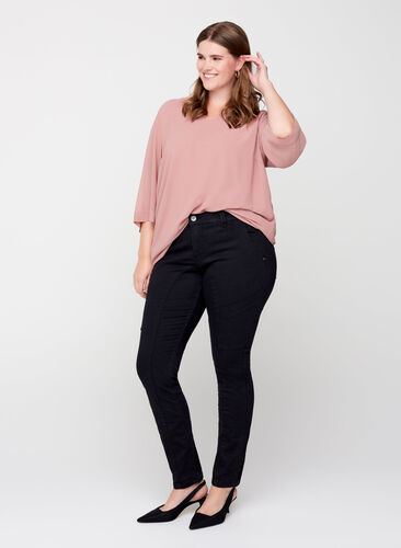 Sanna-jeans, Black, Model image number 0