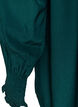 Blouse met ruches kraag en plooien, Groen, Packshot image number 3