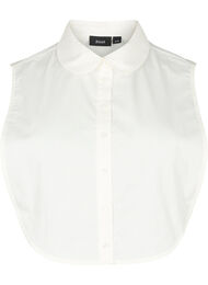 Losse blouse kraag in katoen, Bright White