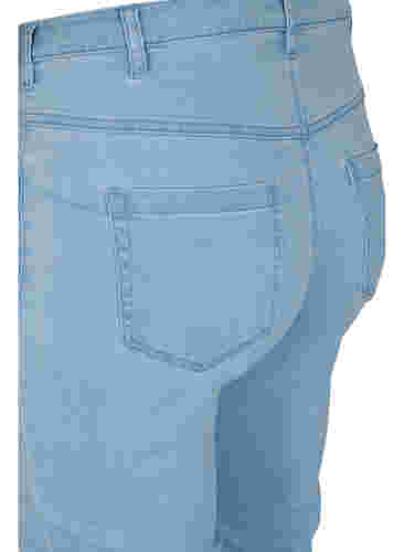 Slim fit Emily jeans met normale taille, Ex Lt Blue, Packshot image number 3