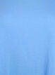 T-shirt met korte mouwen van katoenmix, Blauw, Packshot image number 2