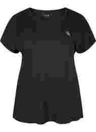 Trainings T-shirt met korte mouwen, Black