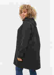 Softshell jas met bijpassende fleece, Black Solid, Model
