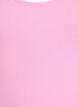 Solide kleur basis top in katoen, Roze, Packshot image number 2