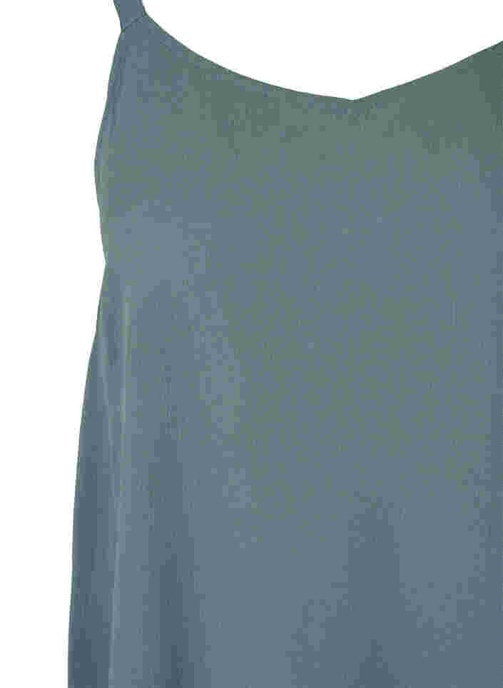 Viscose top met a-lijn, Balsam Green, Packshot image number 2