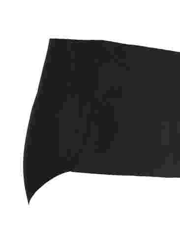 Set van 2 naadloze onderbroeken, Black, Packshot image number 2