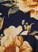 Midi-jurk met bloemenprint en 3/4 mouwen, Blauw, Packshot image number 2