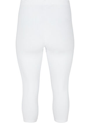 Basic 3/4 legging, Bright White, Packshot image number 1