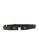 Gevlochten elastische riem, Zwart, Packshot image number 0
