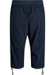 Katoenen Capri-broek, Blauw, Packshot image number 1