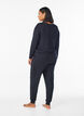 Nachtbroek van modal met hoge taille, Zwart, Model image number 1
