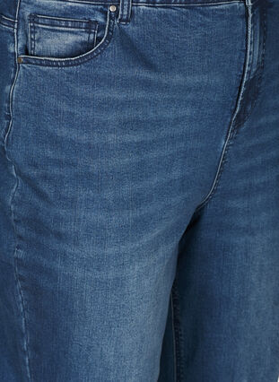 Jeans met extra hoge taille, Blue denim, Packshot image number 2