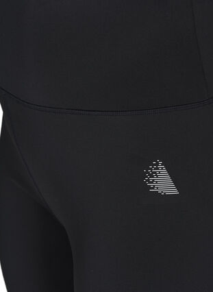 Strakke sport shorts, Black, Packshot image number 3