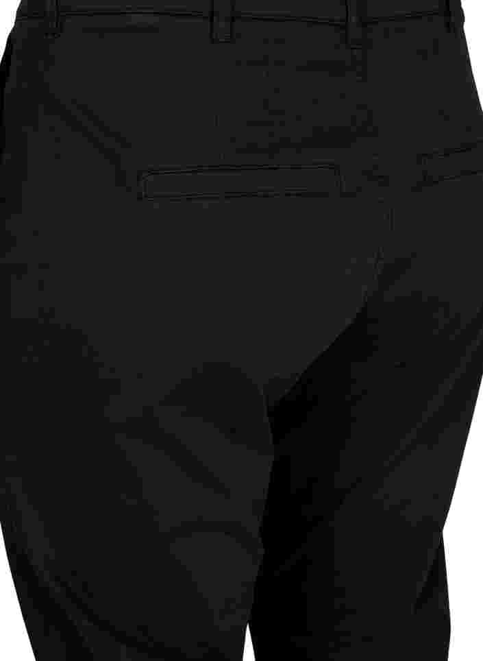 Chino's in katoen, Black, Packshot image number 3