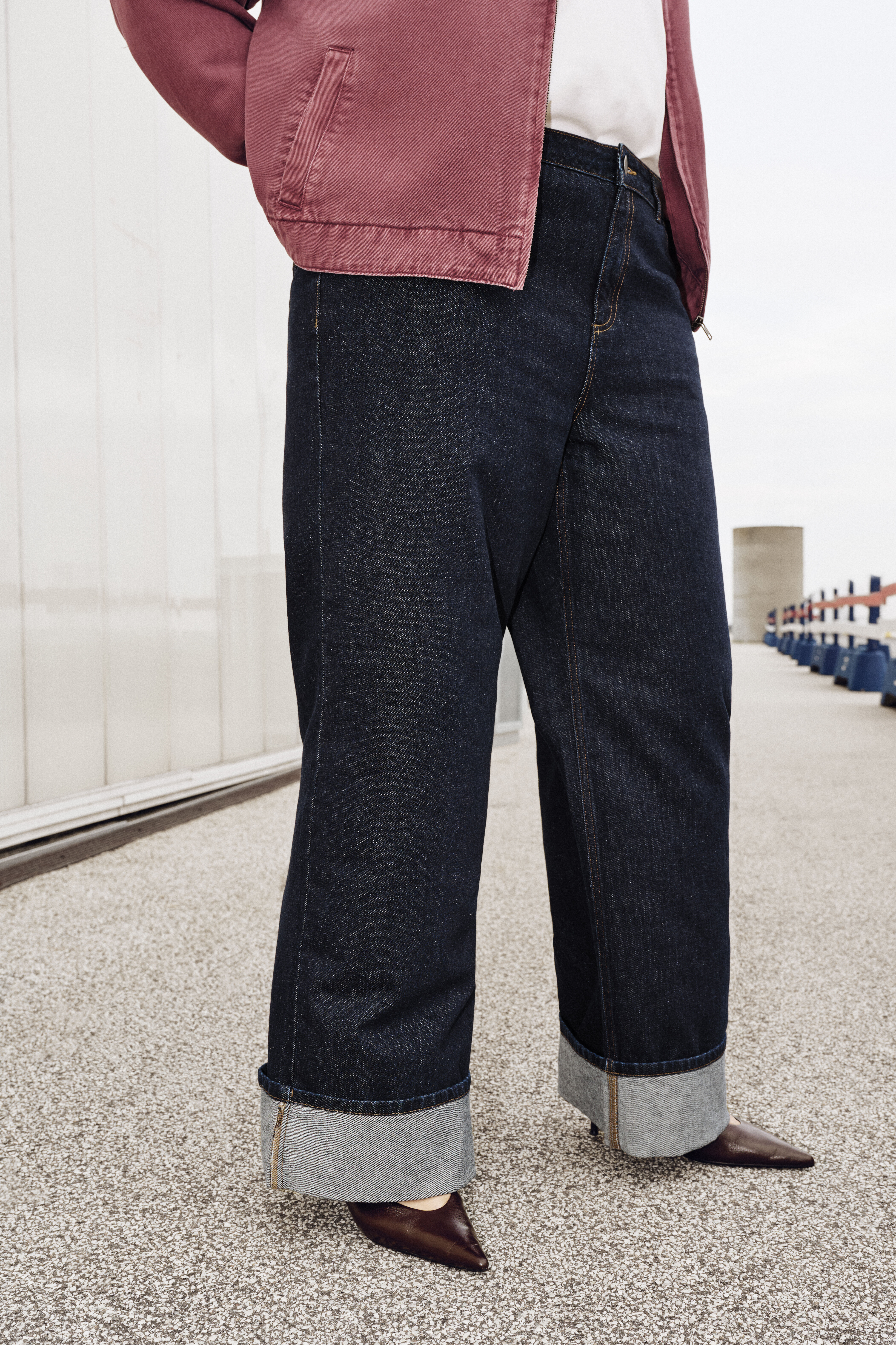 Zizzi Gekleurde spijkerjas, , Model