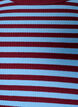 Gestreepte blouse met lange mouwen, Blauw, Packshot image number 2
