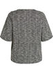 Geweven blouse met knoopdetail, Vanille, Packshot image number 1