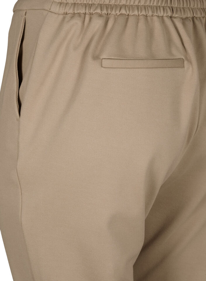 Korte broek met zakken, Beige, Packshot image number 3