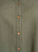 Katoenen blouse met V-hals, Groen, Packshot image number 2
