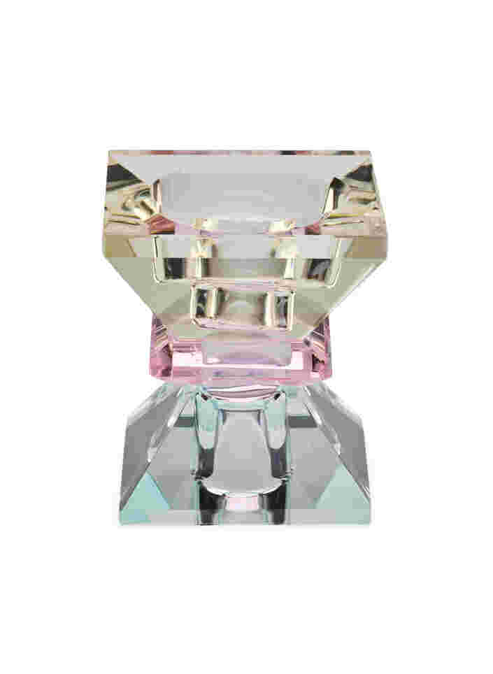 Kristallen kandelaar, Lysegul/Mint Comb, Packshot image number 1