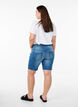 Korte broek Emily, slim fit met normale taille, Blauw, Model image number 2